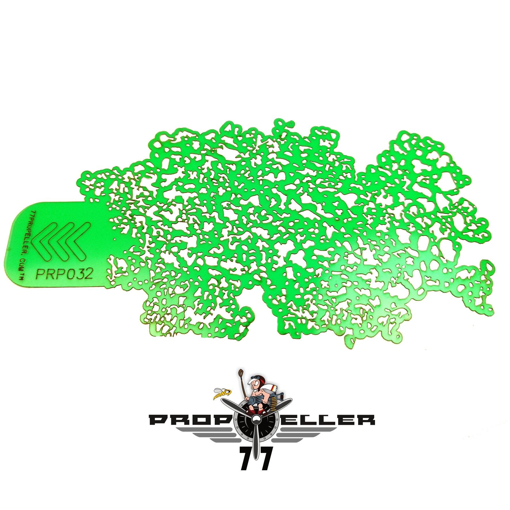 77 Propeller Set “5” – 3 Medium Airbrush Stencils 90×60 mm PRP028 smaller size template