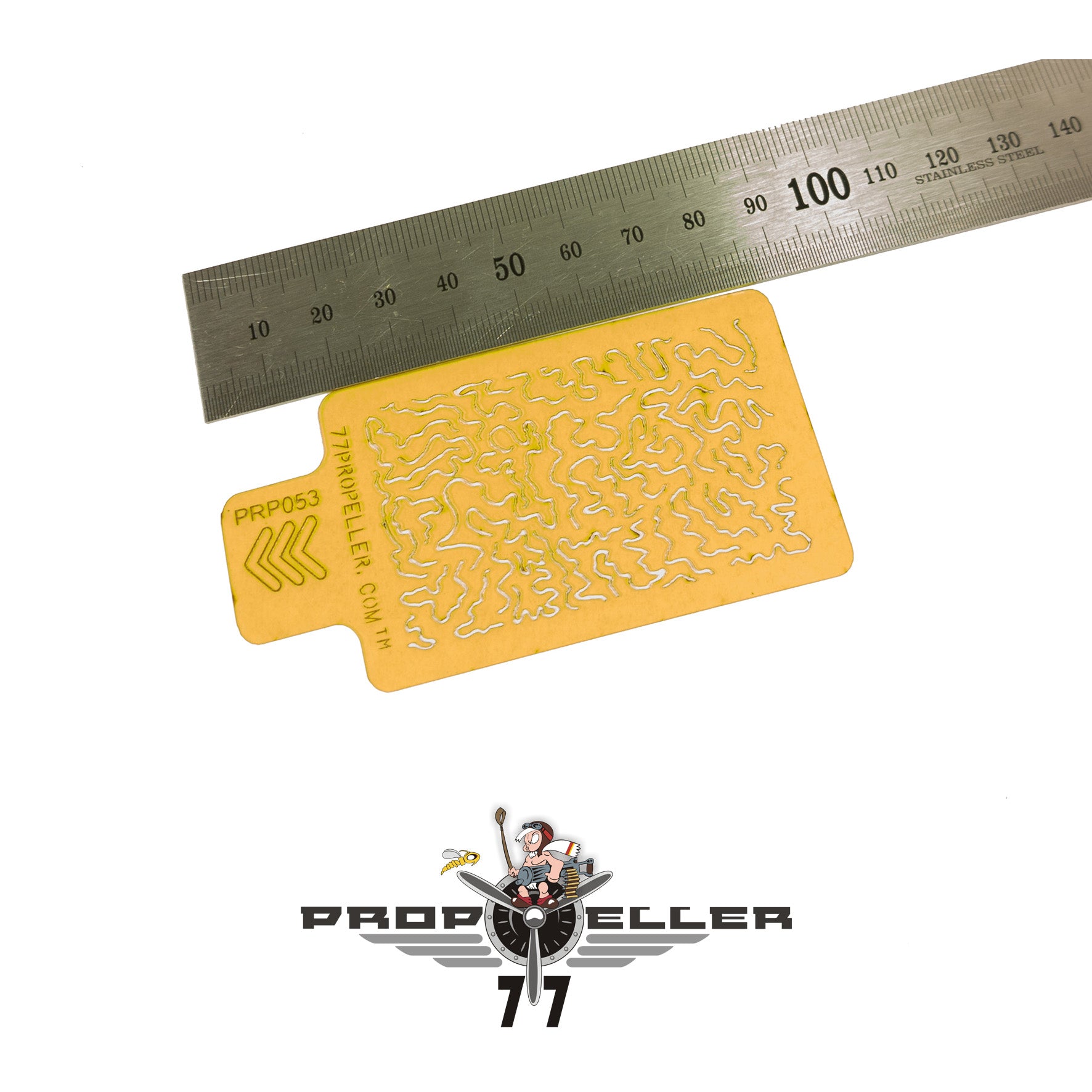 77 Propeller 1/72 Luftwaffe WWII Shingles Camo Stencil No.1 PRP053