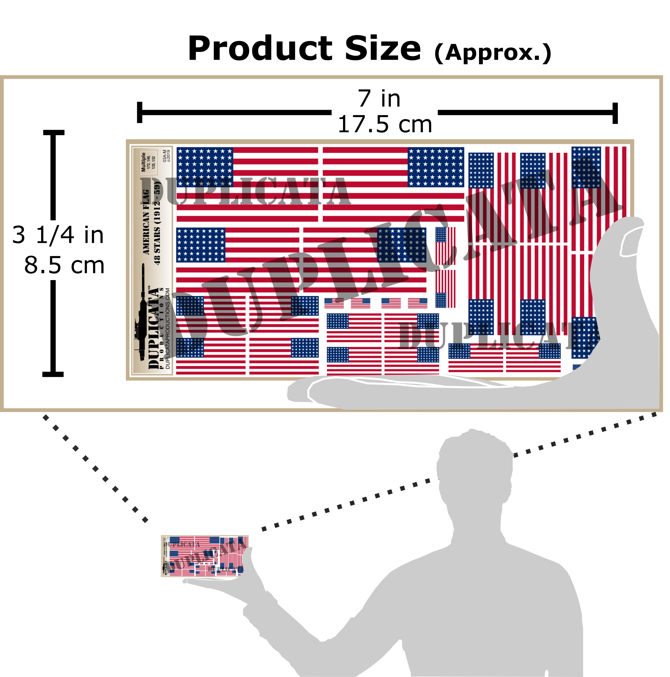 スケールモデル用ペーパーフラッグの使用例(掲揚・垂らし・破れ表現の作例)