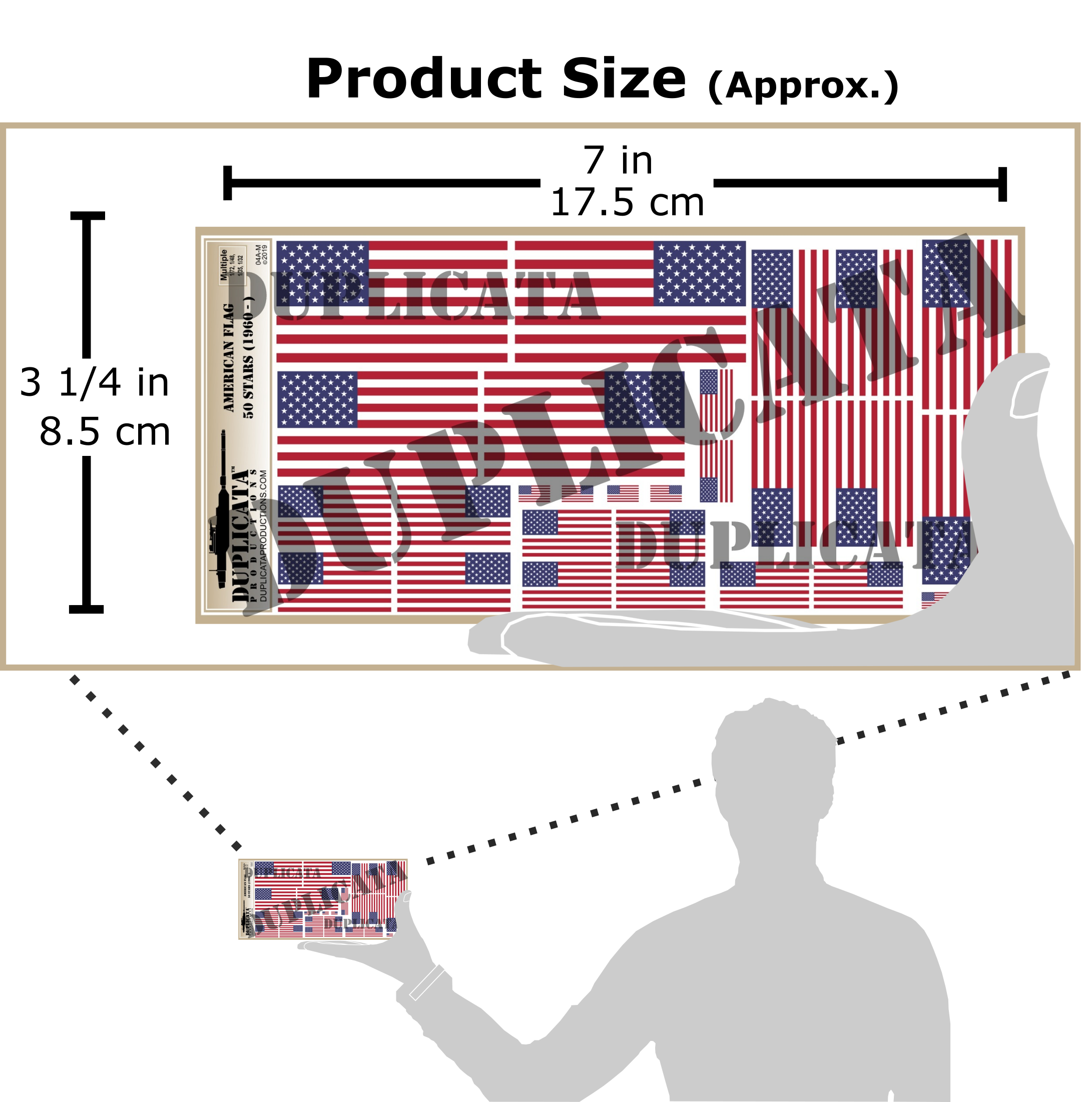 スケールモデル用ペーパーフラッグの使用例(掲揚・垂らし・破れ表現の作例)