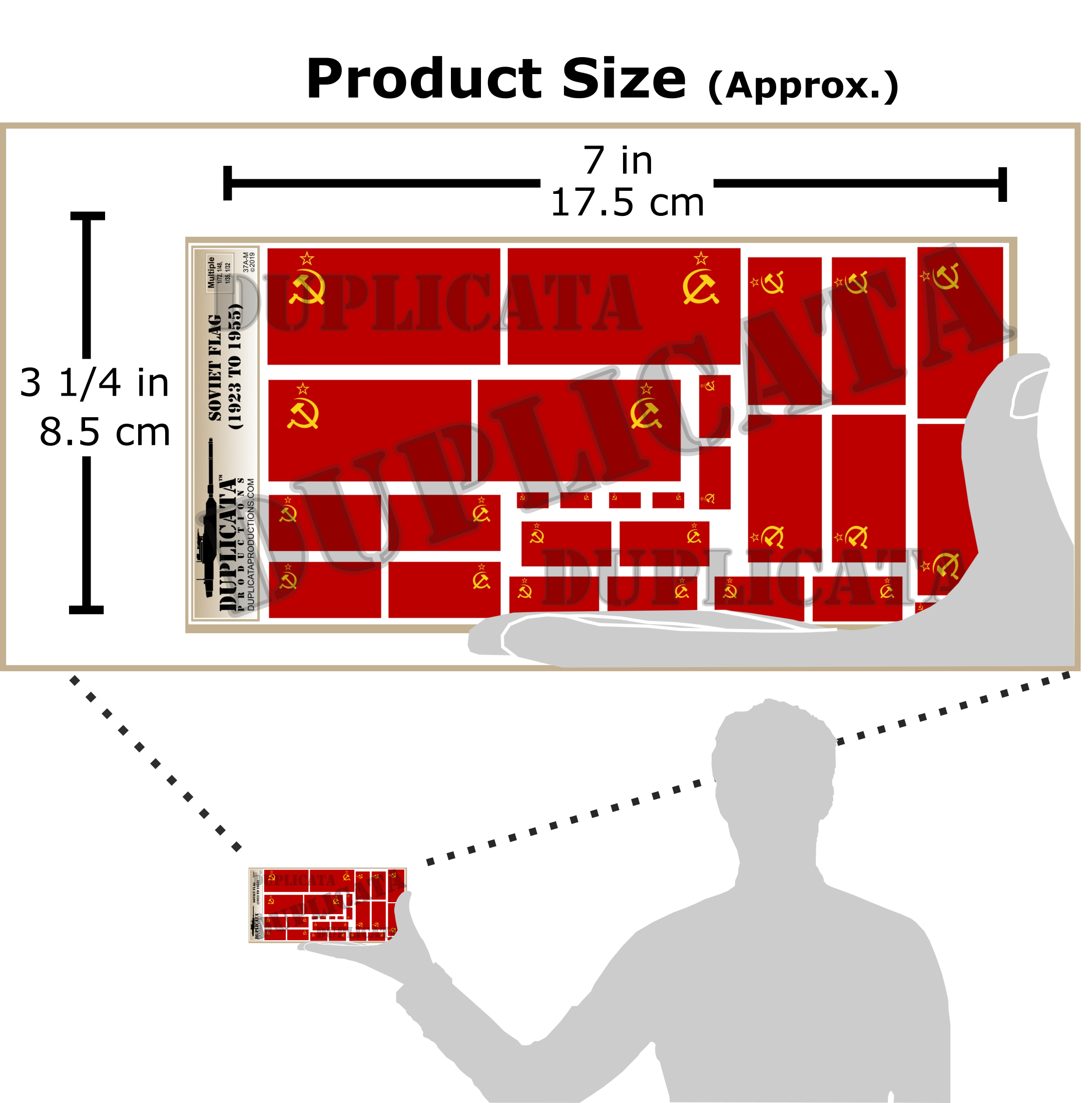 スケールモデル用ペーパーフラッグの使用例(掲揚・垂らし・破れ表現の作例)