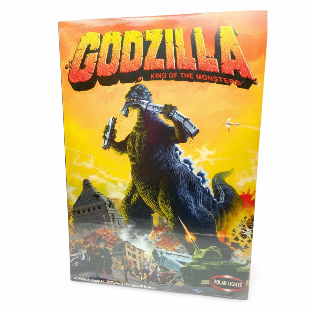 正面パッケージアート(ゴジラ『キング・オブ・ザ・モンスターズ』)プラモデル ポーラーライツ No.5012