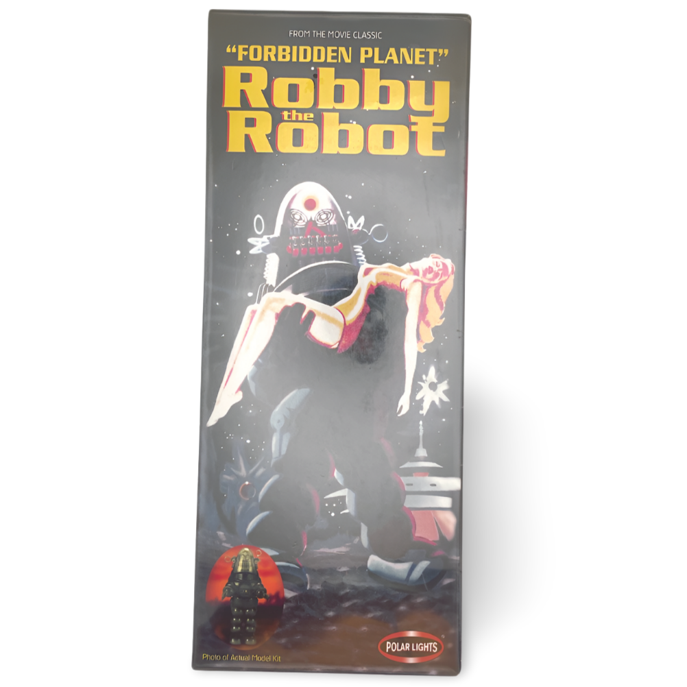 正面パッケージアート(フォービドゥン・プラネット『ロビー・ザ・ロボット』)プラモデル ポーラーライツ No.5025