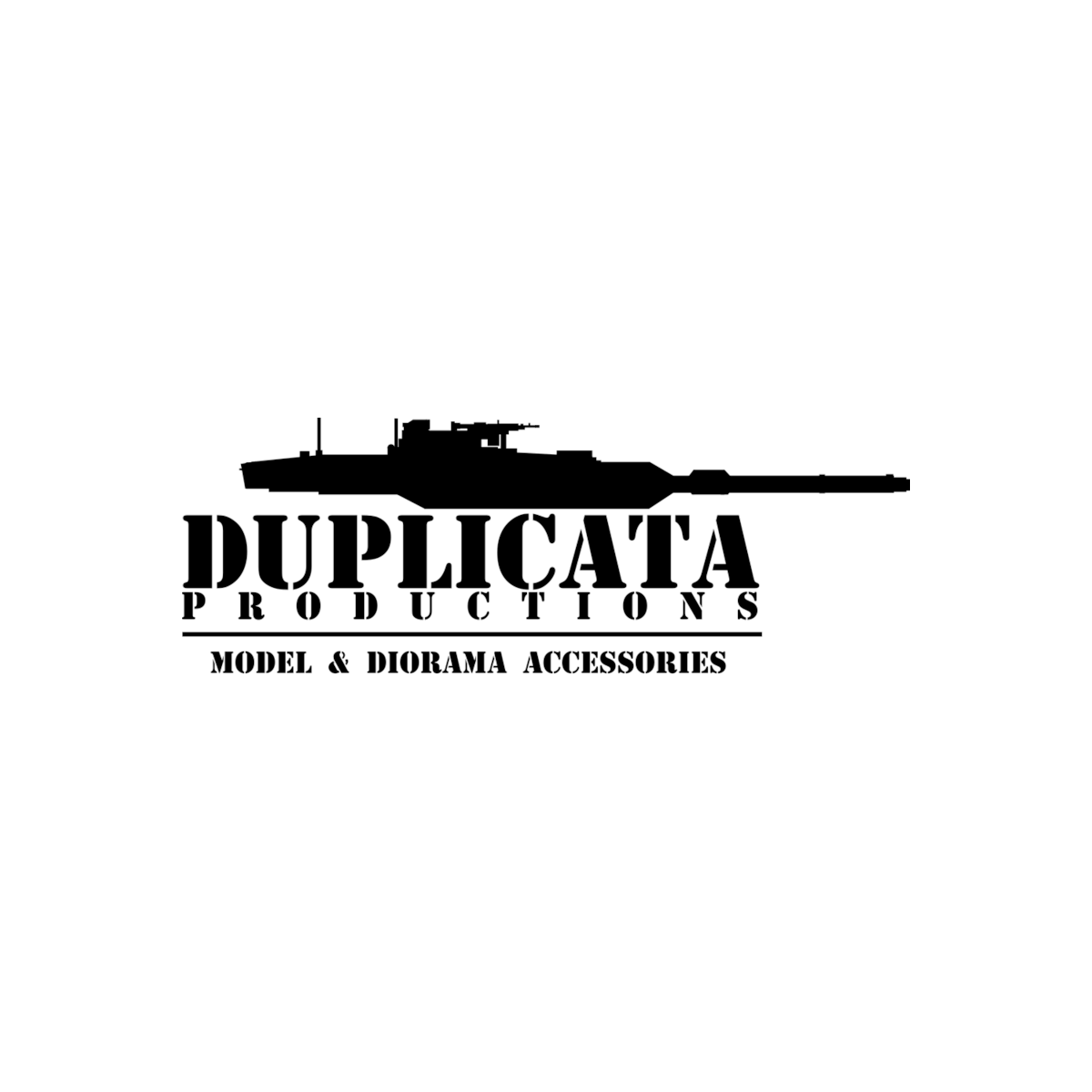 Duplicata Productions 公式ロゴ（カナダ製ジオラマ／模型アクセサリー