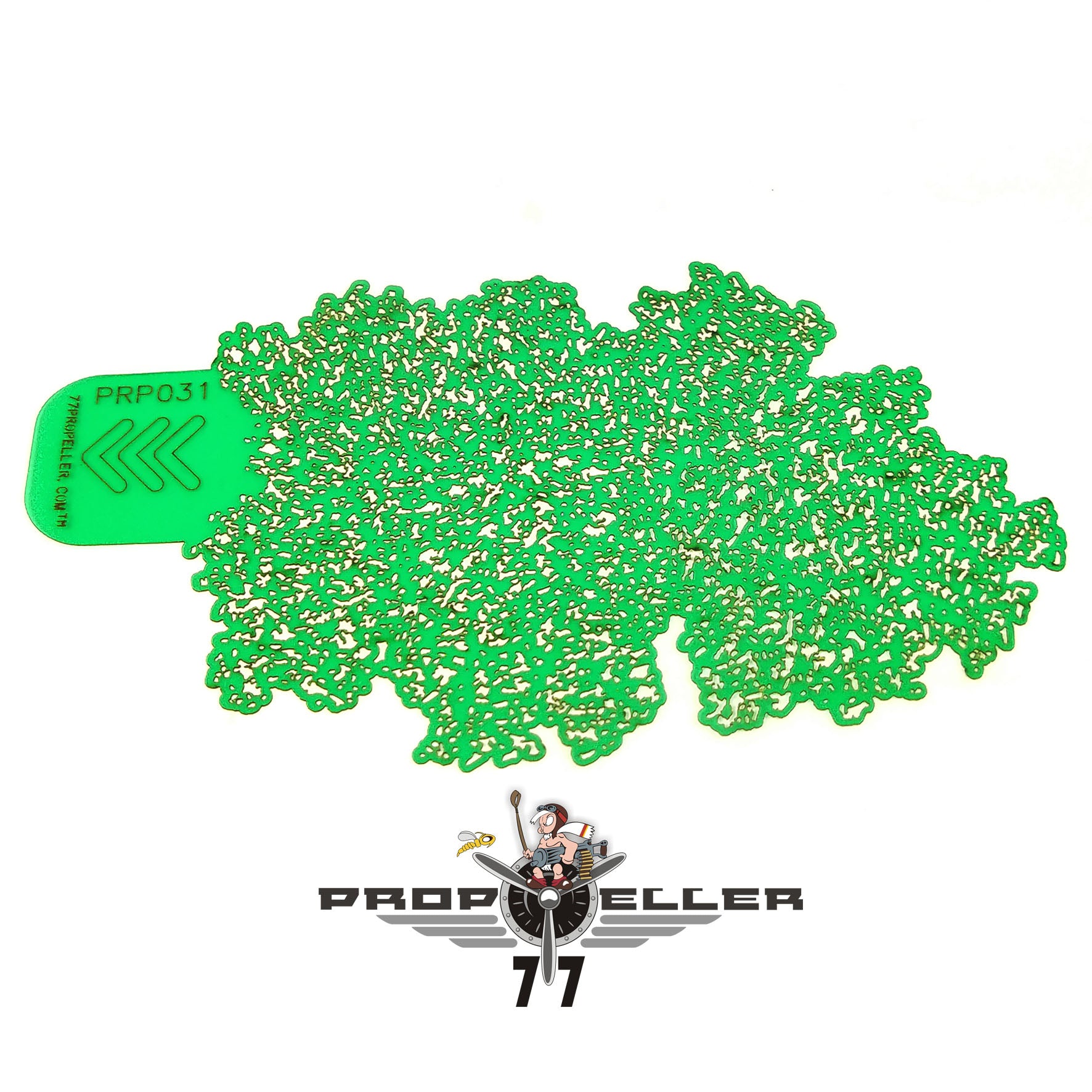 77 Propeller Small Spots Airbrush Stencil 110×70 mm PRP031