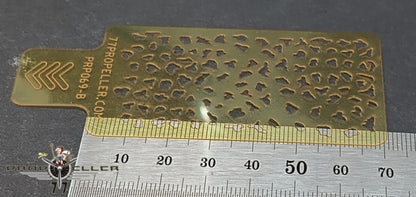 77 Propeller 1/72 Italian Camouflage Template Variant B 2 Pieces PRP069 Template B length