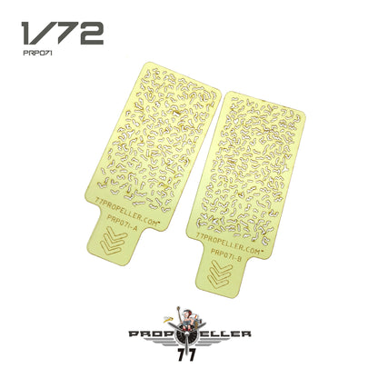 77 Propeller 1/72 Italian Camouflage Template No.4 / Variant D 2 Pieces PRP071