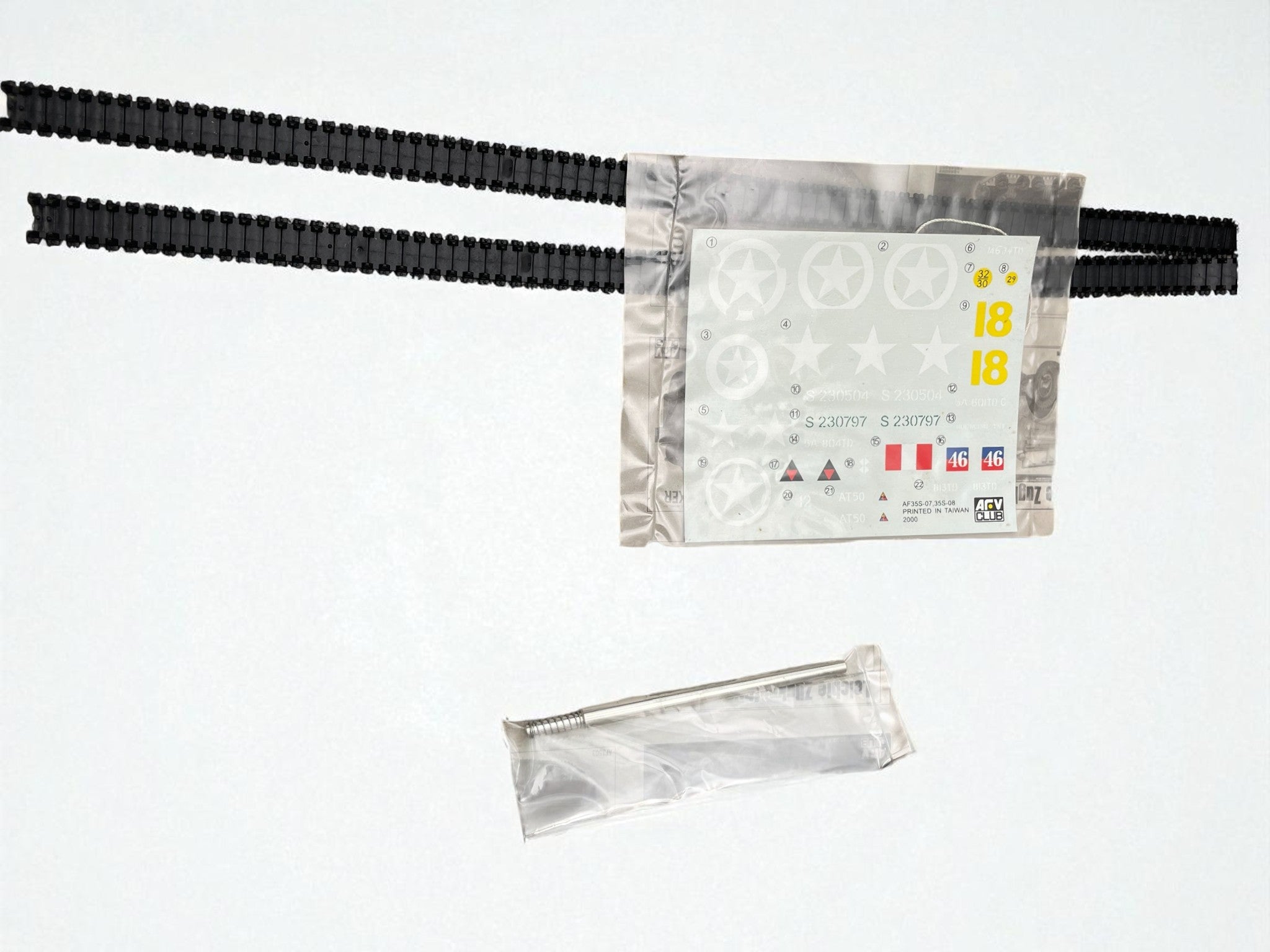 AFVクラブ M10 ウルヴァリンズ 後期型 1/35 デカール・履帯・金属砲身セット