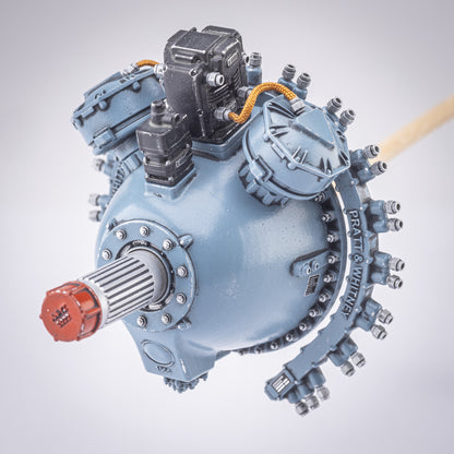 ANYZ ブレイデッドライン AN015 を使用した点火ライン（イグニッション）作例のクローズアップ