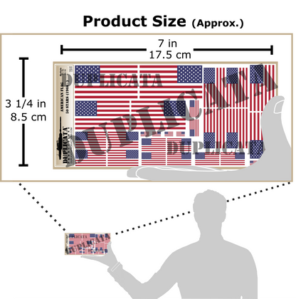 スケールモデル用ペーパーフラッグの使用例（掲揚・垂らし・破れ表現の作例）
