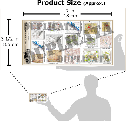 スケールモデル用ペーパーフラッグの使用例（掲揚・垂らし・破れ表現の作例）