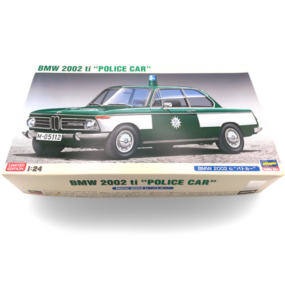 ハセガワ BMW 2002 ti パトカー 1/24［20478］ボックスアート（限定版・未シール）