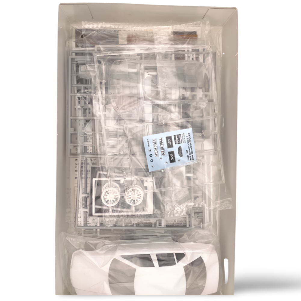 ハセガワ BMW 320i（E36）1/24 #20491 ランナー一式（内袋未開封）