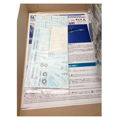 EA-18G グラウラー 1/48 プラッツ／イタレリ TPA-26 説明書とデカール セット内容