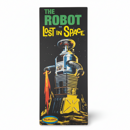 　正面パッケージアート（ロスト・イン・スペース “ザ・ロボット”）プラモデル ポーラーライツ No.5030