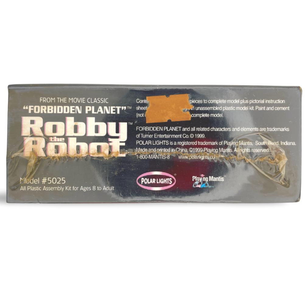 バーコード面（フォービドゥン・プラネット『ロビー・ザ・ロボット』）プラモデル ポーラーライツ No.5025